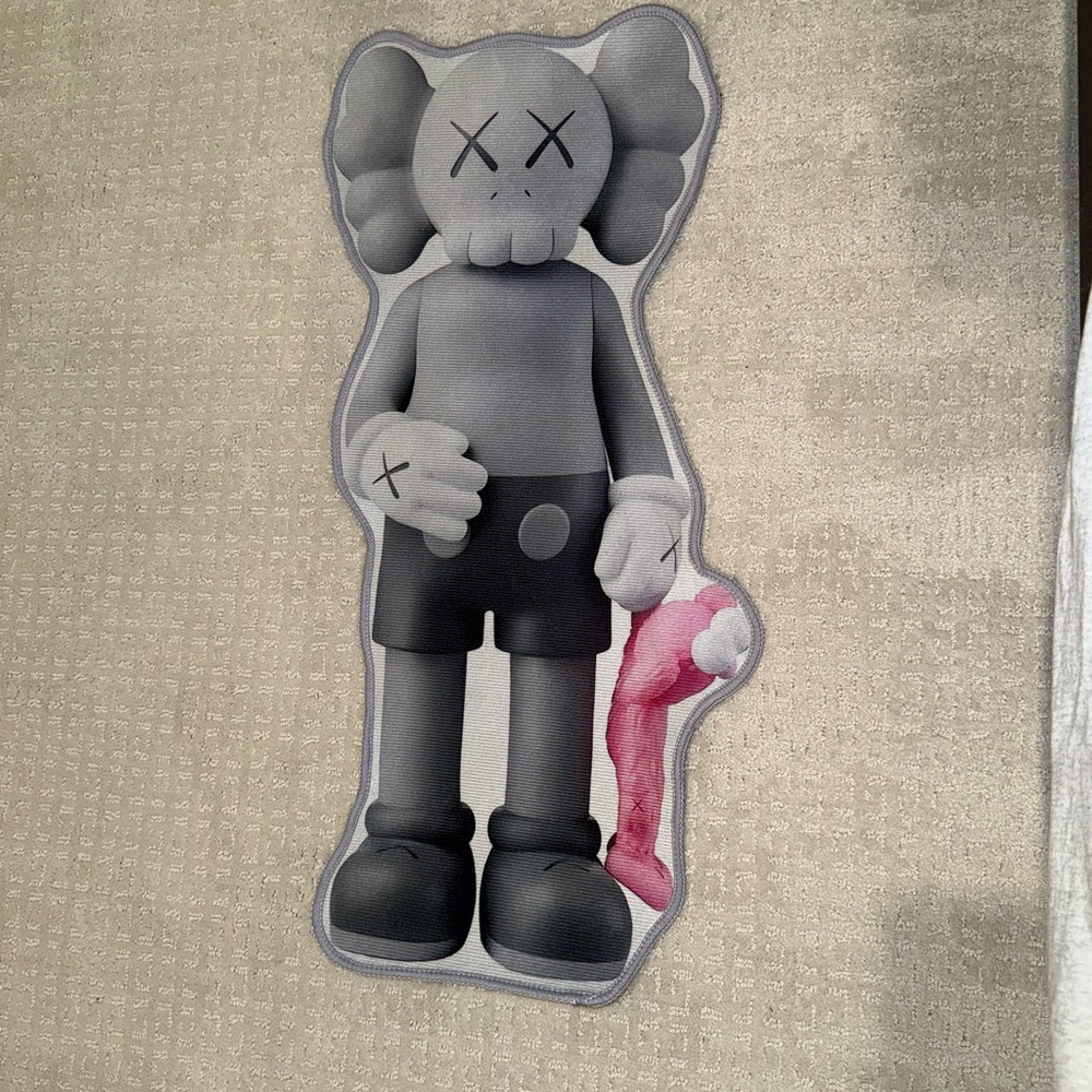 Small KAWS Oriental Rug.
